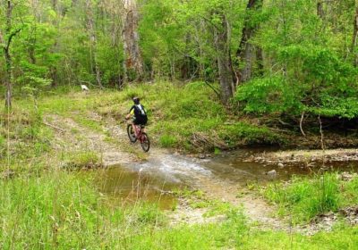 Riding at Village Creek State Park