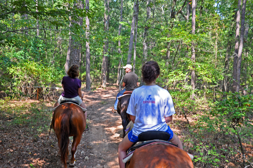 Riding the Trail