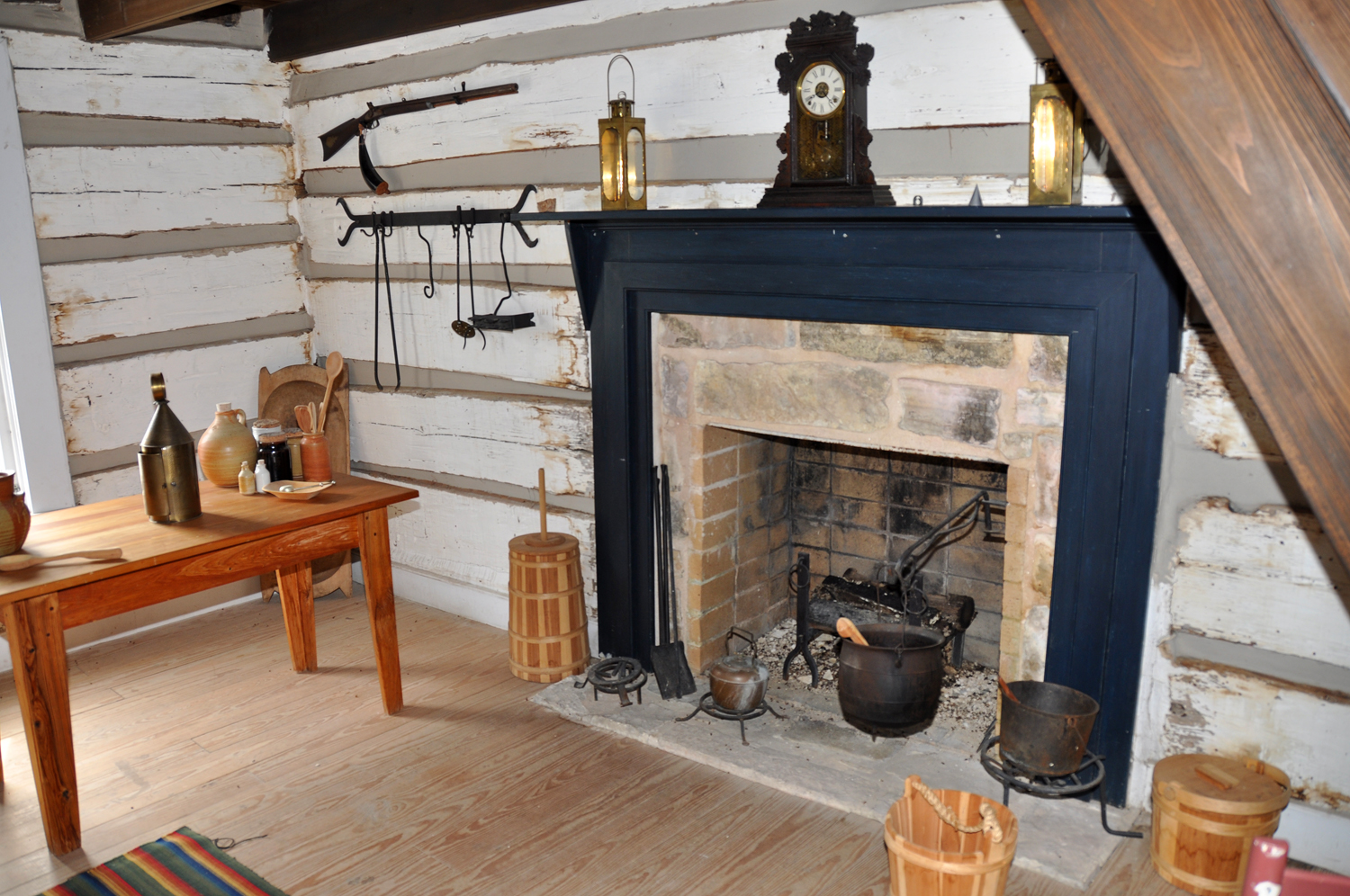 1850 Ficklin-Imboden House "Log Cabin"