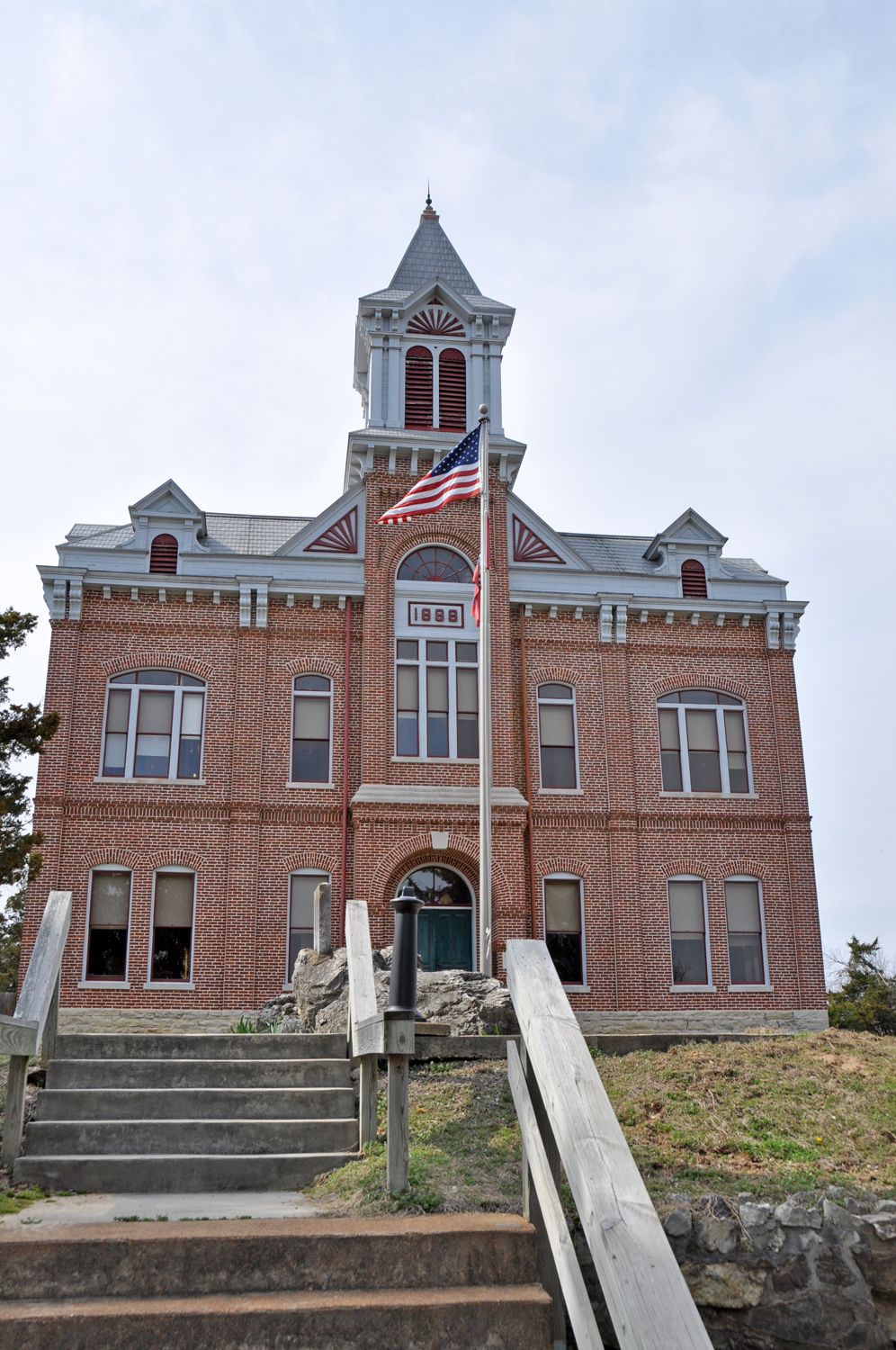 Courthouse Powhatan Courthouse 1888