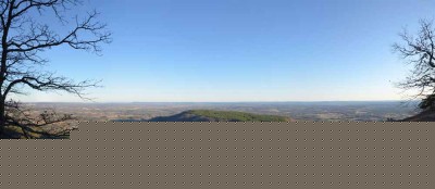 Panoramic from the Rim Trail.
