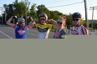 I was told that these young people are the future of cycling in Arkansas...be afraid. :)