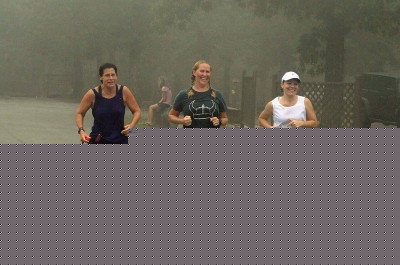 Lots of smiles as runners crossed the finish line.