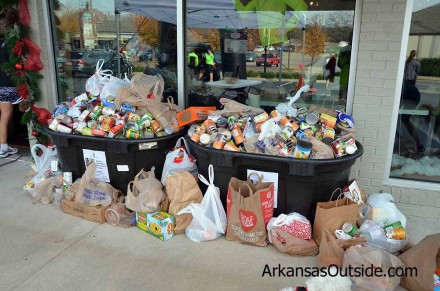 Food-Donations Entry fees piling up.