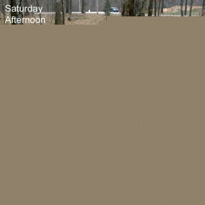 Flash Flood - (opposite angles of the same puddle) Top photo from ArkansasCyclocross