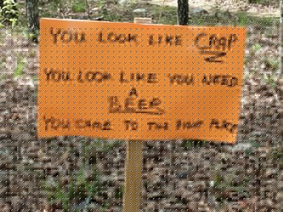 "You look like Crap."