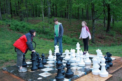 Playing BIG Chess.