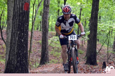They even let the old man race. (first race for the jersey and new bike)