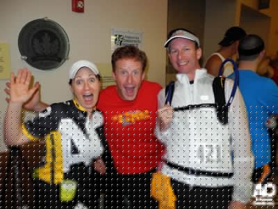 Pre-race nerves?