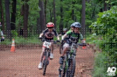 Just before the singletrack starts.