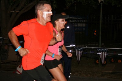 Yes, there was running.