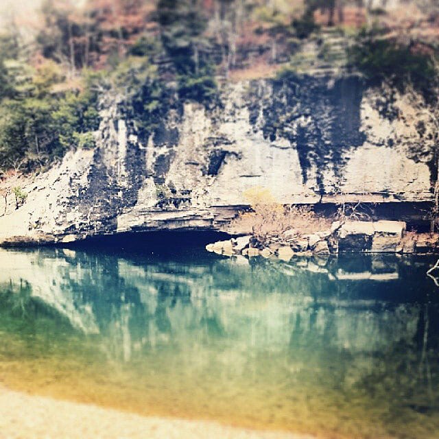 The Buffalo near Tyler Bend.