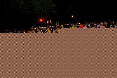 Final festivities at the spillway park.
