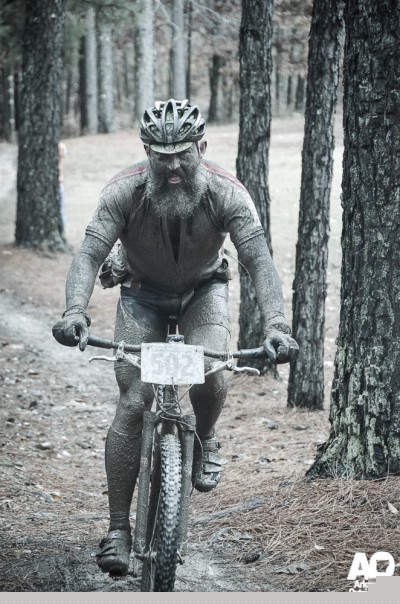 Not only was I out raced, I was out bearded.
