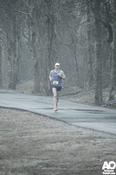 Overall winner, Mark Ferguson heads our way.
