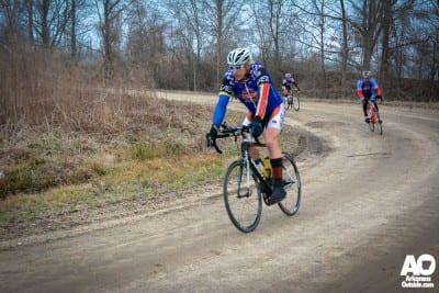 As part of a team at the Scott-Tucker-Scott Race.