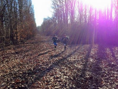 Approaching the 25K turnaround.