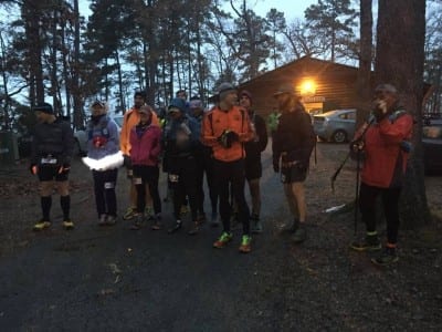 The calm before 100 miles.