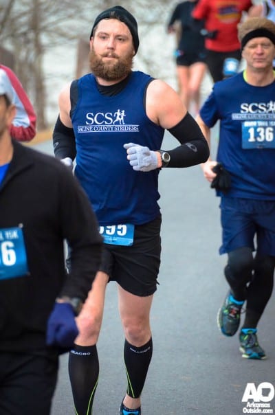 Saline County Striders had a large presence at the River Trail 15K