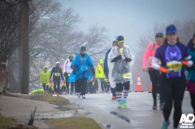 Getting up the last long hill.