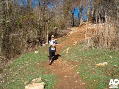 Finishing up the final running leg.
