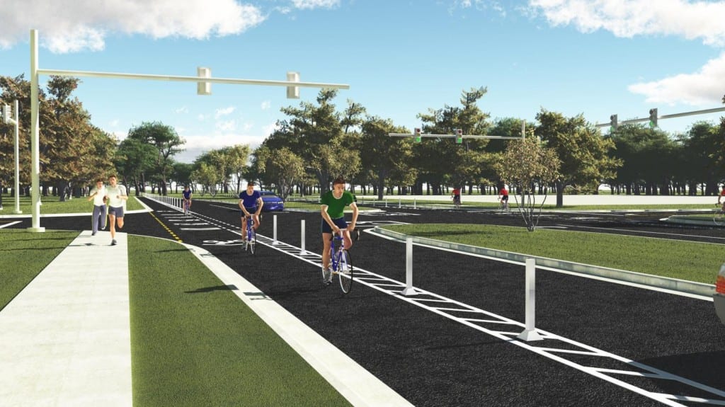 Drawing #2 Proposed Plan for Riverfront Drive.