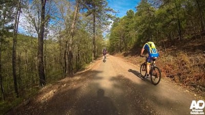 The first climb out of Lake Sylvia.