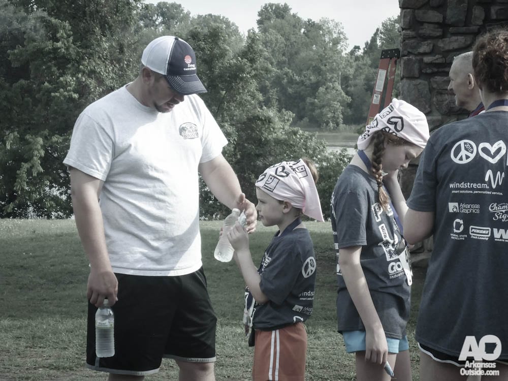 There were custom headbands.