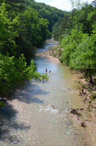 Sylamore Creek near Mountain View.