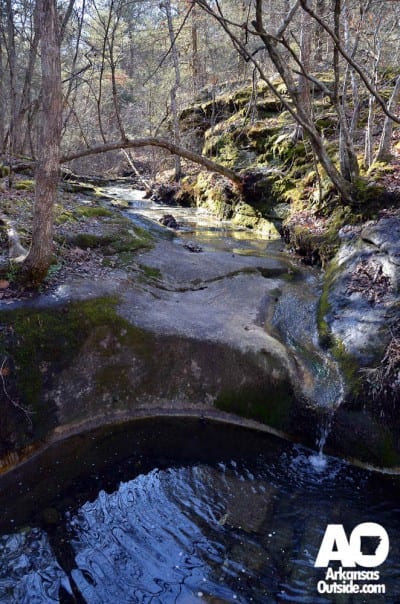Along the Indian Rockhouse Nature Trail, Buffalo Point.