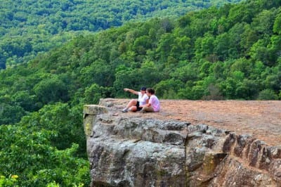 Yellow Rock Trail, Devil's Den State Park.