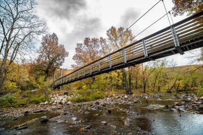 Fall at Devil's Den State Park is something not to be missed.