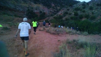 Runners on Trail