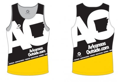 Arkansas Outside Women's Running Singlet