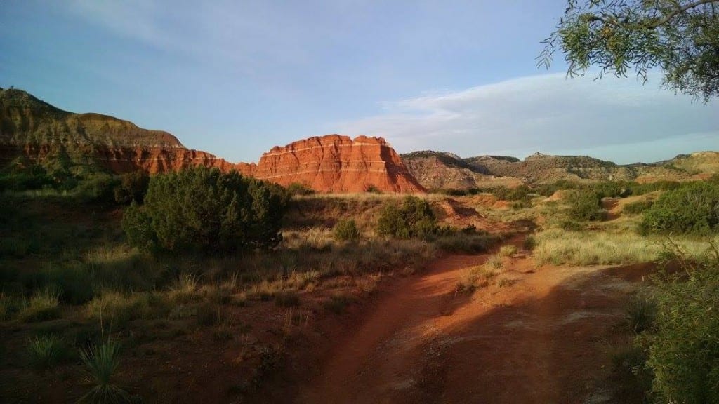 The Trail from the Canyon Floor