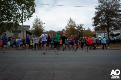 ...and they're off...