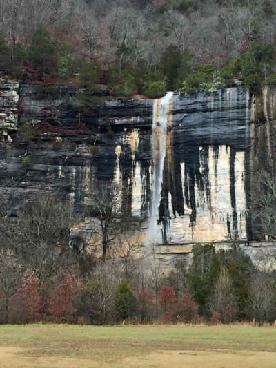 Waterfall at Steel Creek in the upper Buffalo.