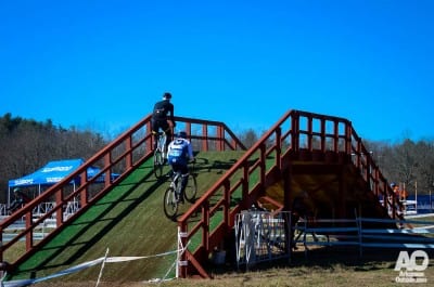 The first flyover to climb.