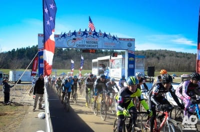 Local CARVE rider, Kirk Grynwald in the start pack.
