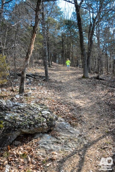 Wide, steep downhill on the North section.