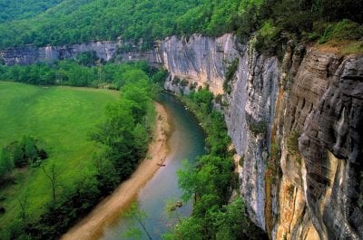 Roark Bluff, photo courtesy of Arkansas Department of Parks & Tourism
