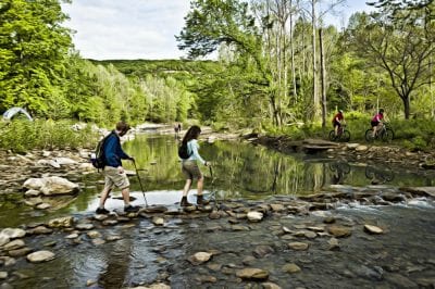 Lee Creek at Devil's Den State Park (Photo courtesy of Arkansas Department of Parks and Tourism)