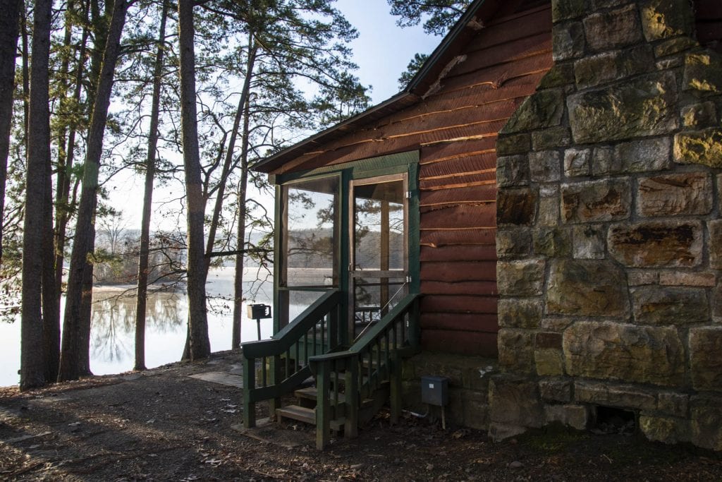 Lake Catherine State Park Cabin
