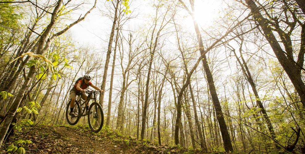 Photo courtesy of: The Upper Buffalo Headwaters IMBA EPIC, made possible by LWCF