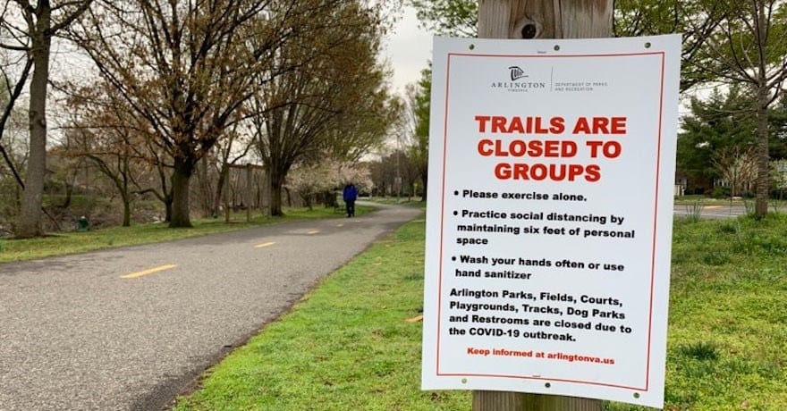 Trail sign