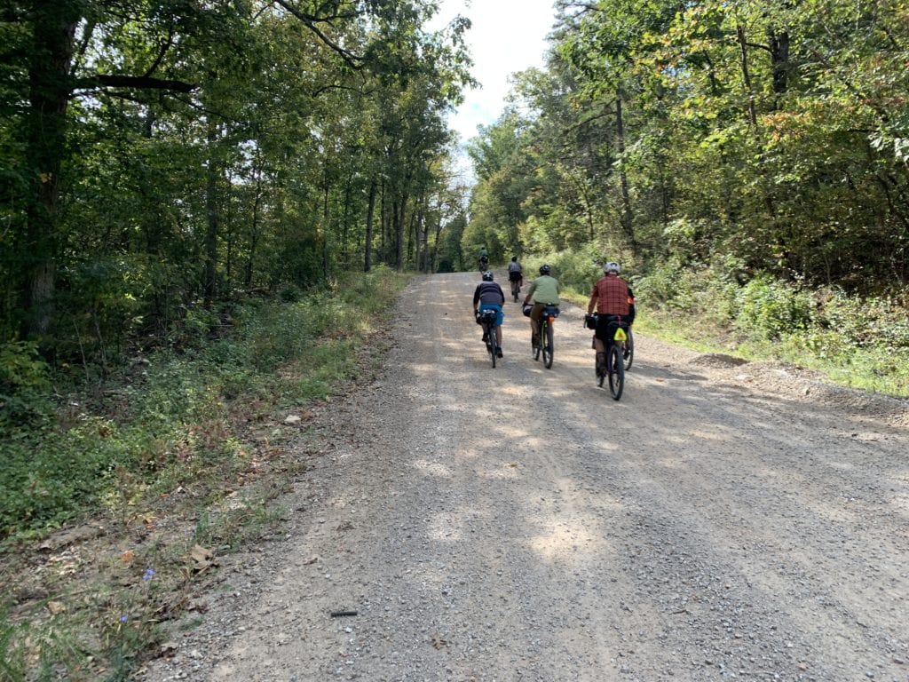 Grinding through the Madison County Wildlife Management Area (WMA)