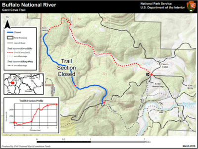 Buffalo River Map