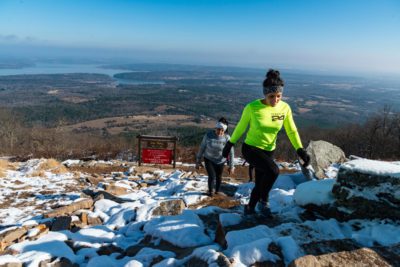 Winter Hiking at Mount Nebo State Park