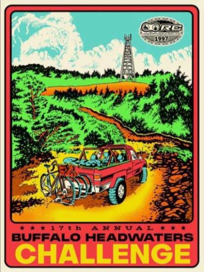 2022 Buffalo Headwaters Challenge Poster