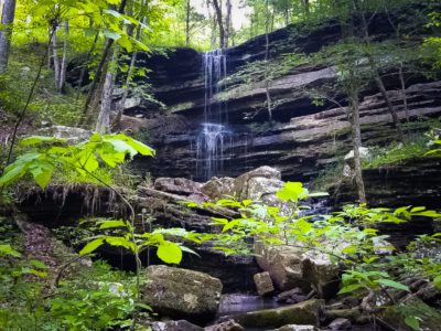Ozark Waterfall near Spirits Creek.
